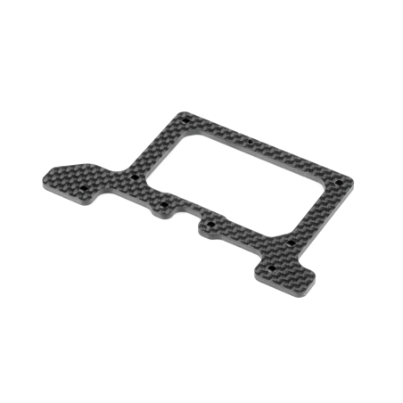 X10'22 GRAPHITE REAR POD LOWER PLATE 2.5MM - XRAY - 371161