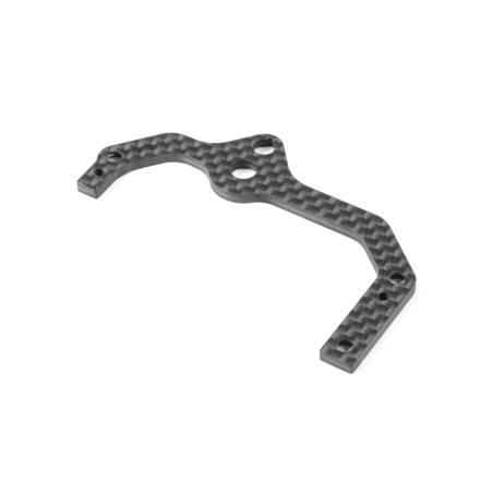 X1 CARBON REAR POD LOWER PLATE - REAR - XRAY