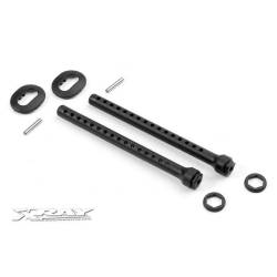 X10 COMPOSITE BODY POST (2) - 371325 - XRAY