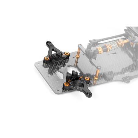COMPOSITE FRONT UPPER ARM MOUNT - RIGHT - HARD - 372011 - XRAY