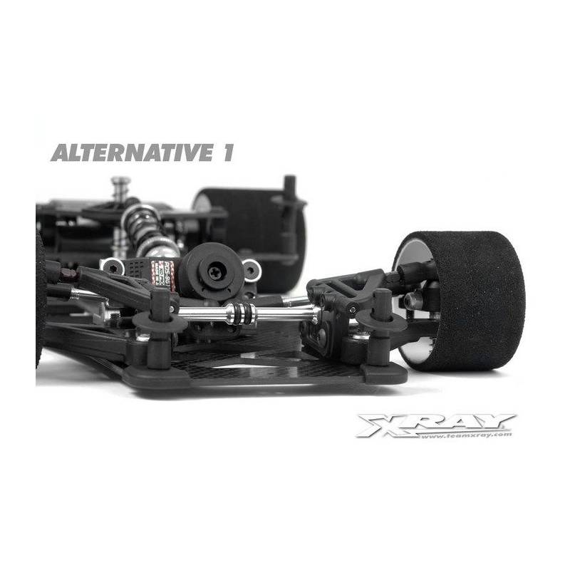 FRONT ALU. ACTIVE BRACE - SET - 372080 - XRAY FRONT ALU. ACTIVE BRACE - SET - 372080 - XRAY