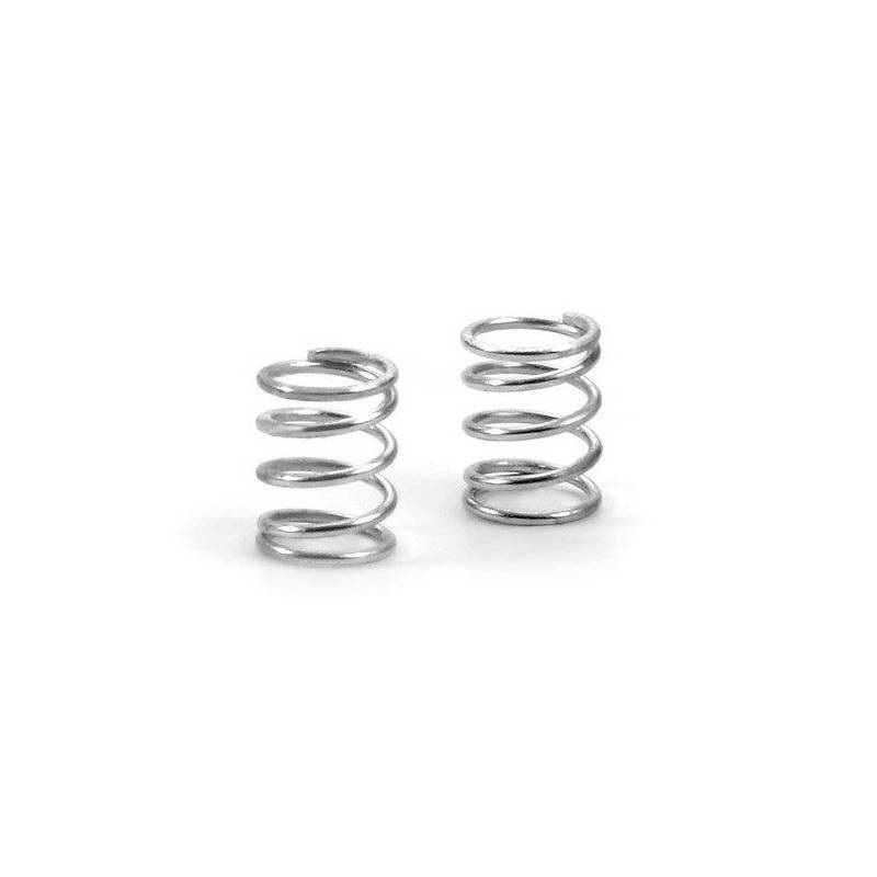 "SPRING 4.75 COILS 3.6x6x0.45MM C 2.0 - SILVER (SOFT) (2) - 372177 - "SPRING 4.75 COILS 3.6x6x0.45MM C 2.0 - SILVER (SOFT) (2) - 372177 -