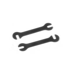 STEEL SHIM 0.4MM - BLACK (2) - 372293 - XRAY
