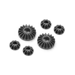 COMPOSITE GEAR DIFF BEVEL & SATELLITE GEARS (2+4) - 374930 - XRAY