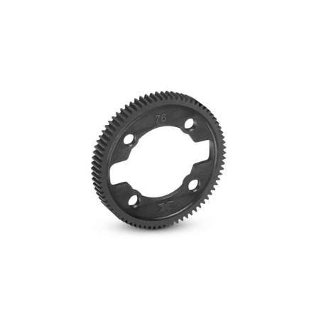 COMPOSITE GEAR DIFF SPUR GEAR - 76T / 64P - 375776 - XRAY
