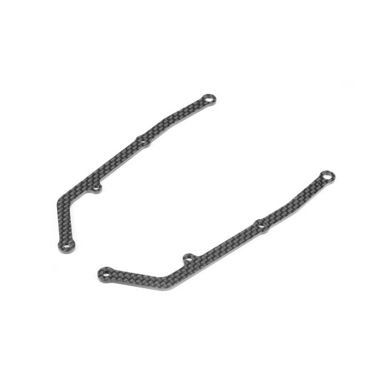 X12 GRAPHITE SIDE BRACE 2.0MM - THINNER - R+L - XRAY - 376334 X12 GRAPHITE SIDE BRACE 2.0MM - THINNER - R+L - XRAY - 376334