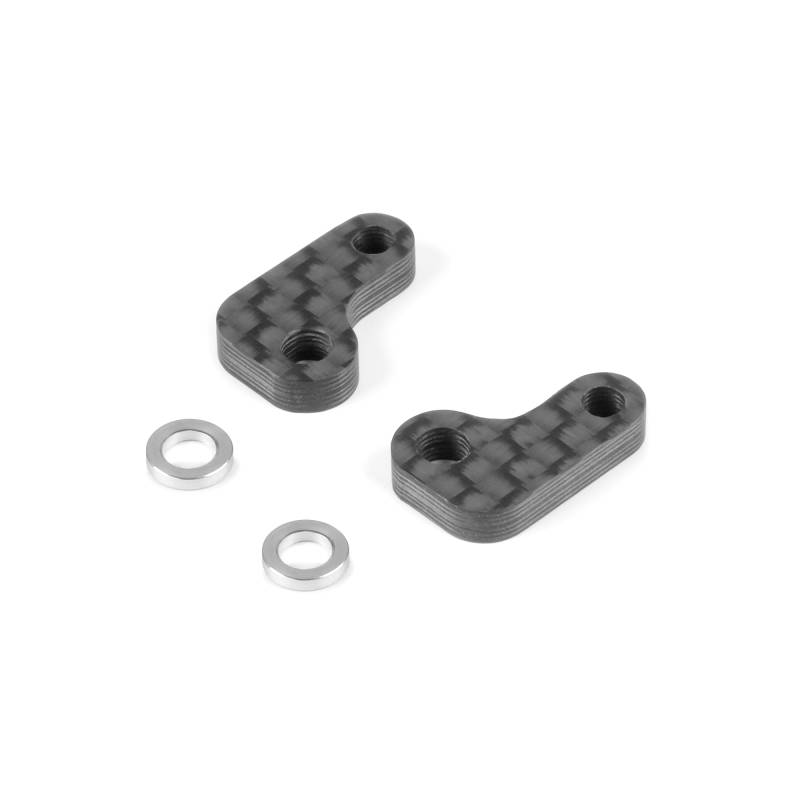 X1 CARBON SIDE BRACE ARM FOR 1-PIECE CHASSIS (2) - XRAY - 376337 X1 CARBON SIDE BRACE ARM FOR 1-PIECE CHASSIS (2) - XRAY - 376337