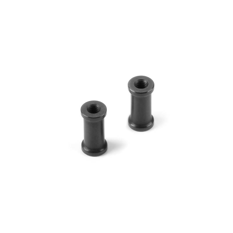 ALU MOUNT 10.0MM WITH M2.5 THREAD - BLACK (2) - XRAY - 376381 ALU MOUNT 10.0MM WITH M2.5 THREAD - BLACK (2) - XRAY - 376381