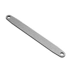 GRAPHITE BATTERY HOLDER - SILVER - 386112 - XRAY