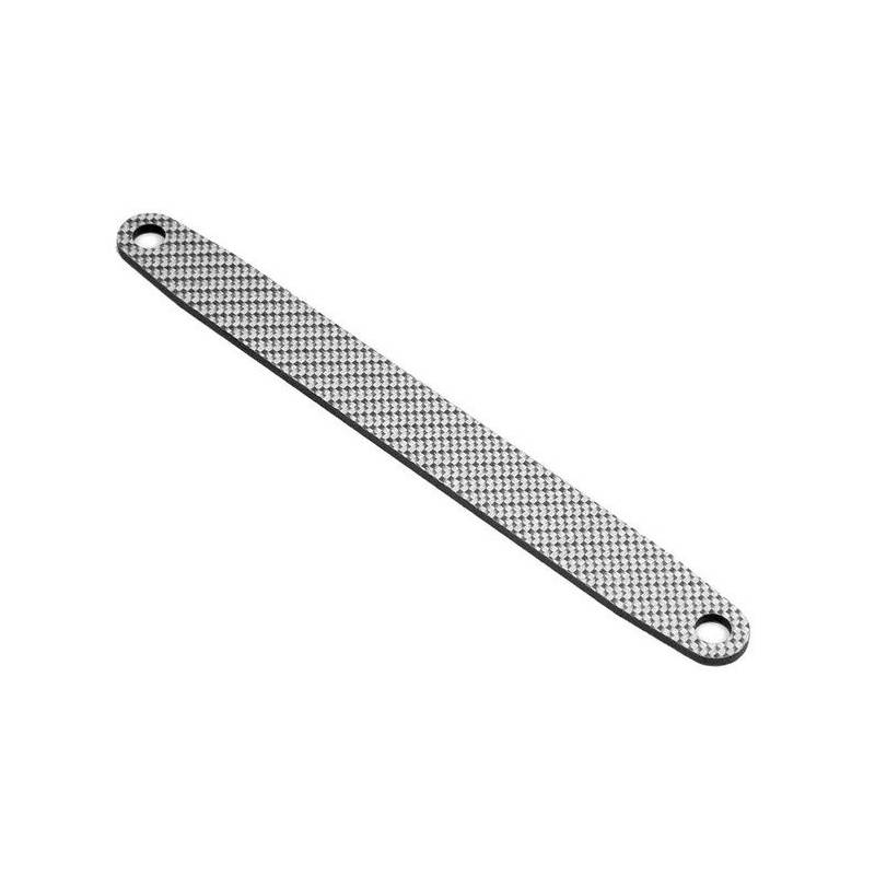 GRAPHITE BATTERY HOLDER - SILVER - 386112 - XRAY