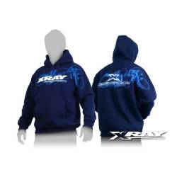 SUDADERA CON CAPUCHA XRAY - AZUL (XXXL) - 395500XXXL