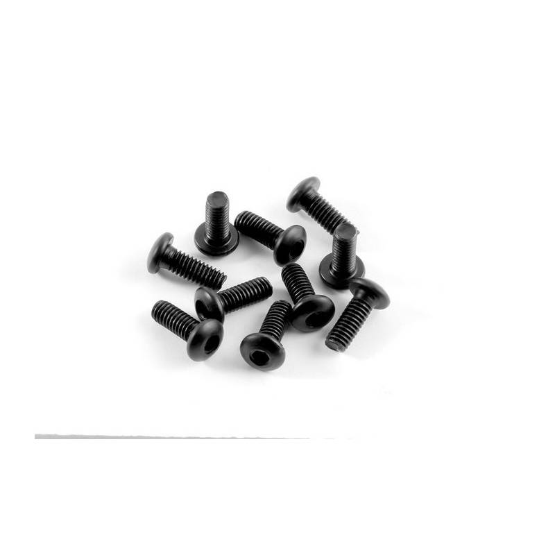 HEX SCREW SH M4x10  (10) - 902410 - XRAY