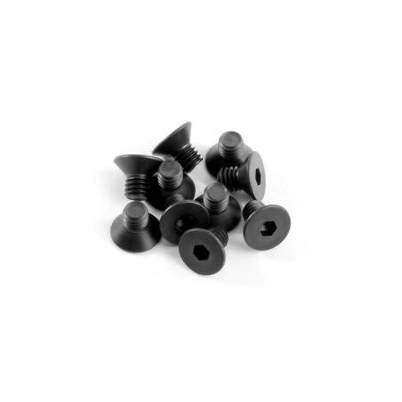 HEX SCREW SFH M4x6  (10) - 903406 - XRAY