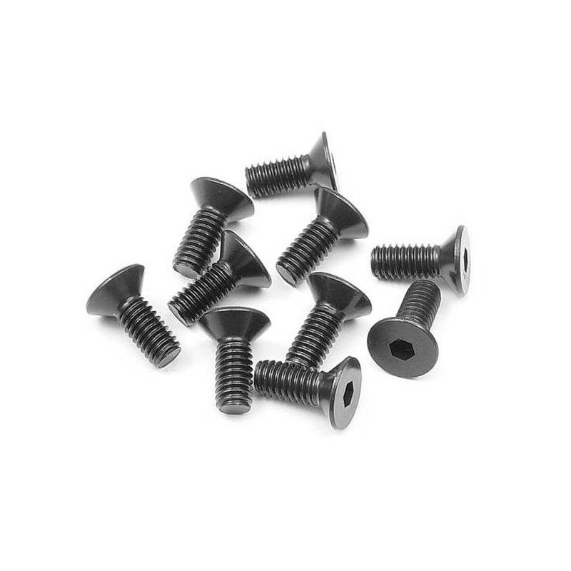 HEX SCREW SFH M4x10  (10) - 903410 - XRAY