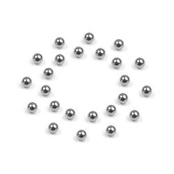BALL STEEL 2.4MM  (24) - 930020 - XRAY