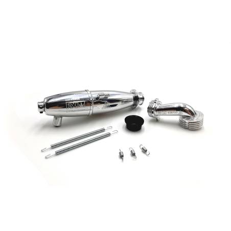 MUFFLER 2.1cc TOURING - EFRA 2696 + MANIFOLD - SHORT  - FX - 639550