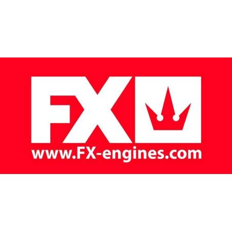 FX OUTDOOR FABRIC BANNER 2000x1000MM - RED - FX - 697100