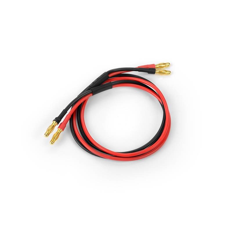 CABLE 600MM WITH 4MM BANANA PLUGS - 104090 - HUDY CABLE 600MM WITH 4MM BANANA PLUGS - 104090 - HUDY