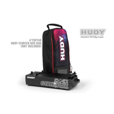 CAJA ARRANQUE HUDY ON-ROAD 1/10 & 1/8 - VERSIÓN LIPO - HUDY - 104400