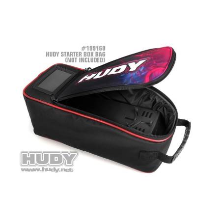 CAJA ARRANQUE HUDY ON-ROAD 1/10 & 1/8 - VERSIÓN LIPO - HUDY - 104400