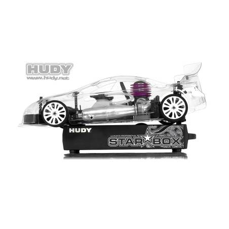 CAJA ARRANQUE HUDY ON-ROAD 1/10 & 1/8 - VERSIÓN LIPO - HUDY - 104400