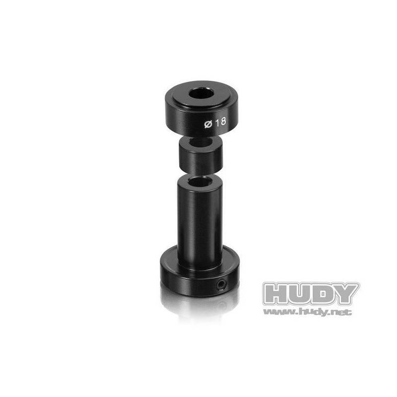 SUPPORT BUSHING o18 FOR .12 ENGINE - 107084 - HUDY SUPPORT BUSHING o18 FOR .12 ENGINE - 107084 - HUDY