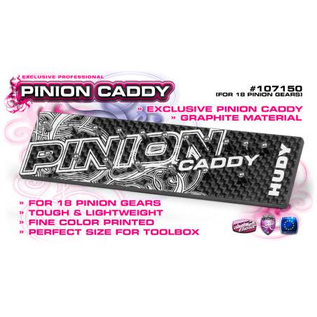PORTA-PIÑONES DE GRAFITO - HUDY - 107150