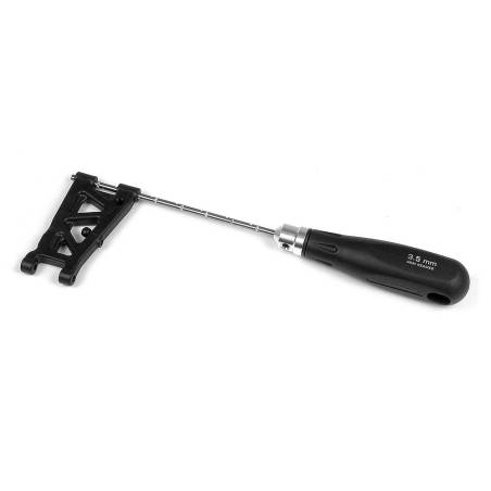 ESCARIADOR TRAPECIOS + PUNTA DE REPUESTO 3.5 X 120 MM - HUDY - 107632