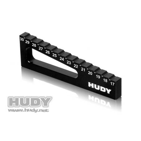 MEDIDOR ALTURA CHASIS 17MM A 30MM COCHES 1/8 Y 1/10 OFFROAD - 107720