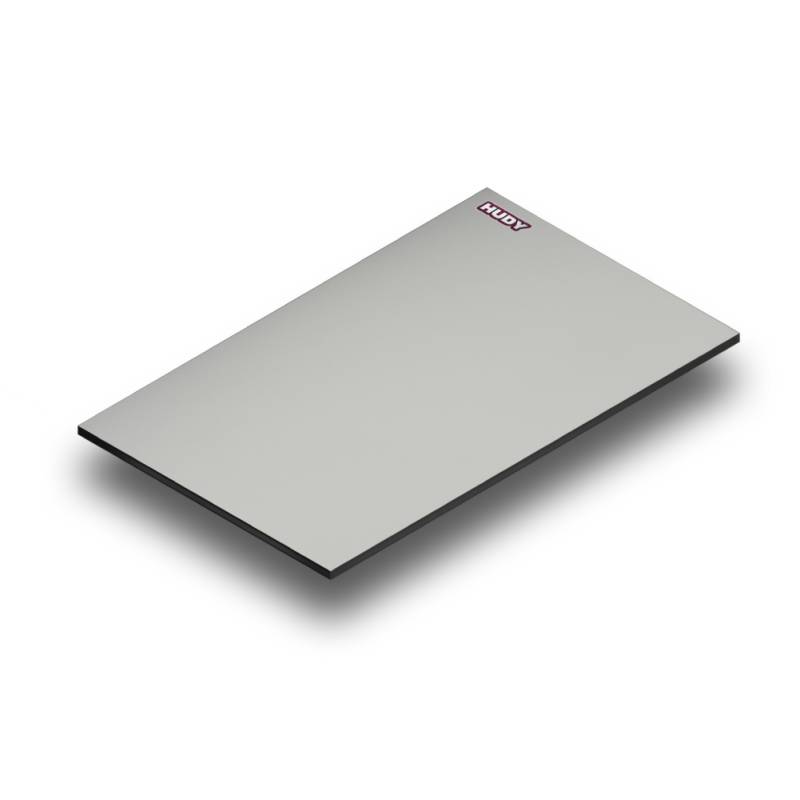 TABLA SET-UP PLANA 1/8 ON-ROAD - LIGERO - GRIS - HUDY - 108501