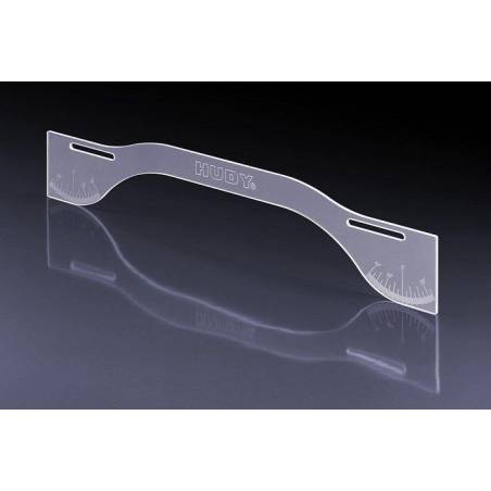 PLACA DE MEDICIÓN PARA 1/8 TRUGGY - HUDY - 108841