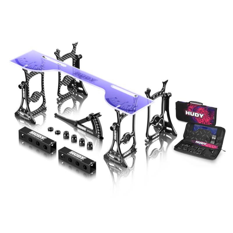 ESTACION SETUP + HERRAMIENTAS + BOLSA 1/10 OFF-ROAD - HUDY