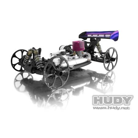 RUEDA SET-UP DE ALUMINIO PARA 1/8 OFF-ROAD - V2 (4) - HUDY - 108870