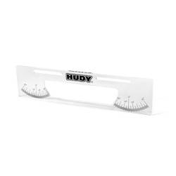 PLACA DE MEDICIÓN PARA 1/10 TOURING - HUDY - 109340