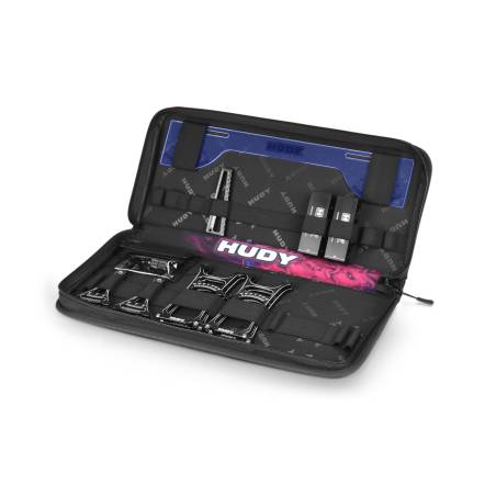 ESTACIÓN SET-UP Y HERRAMIENTAS + BOLSA 1/8 OFF-ROAD -HUDY - 108851
