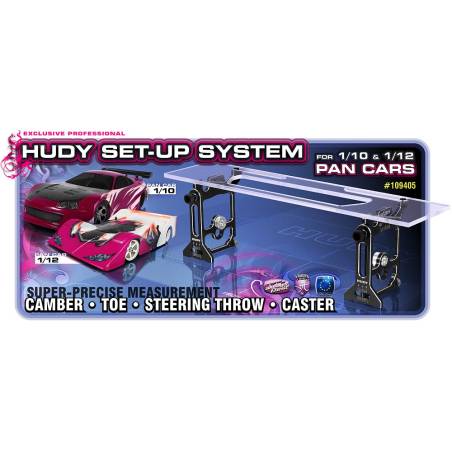 ESTACIÓN SET-UP PARA 1/10 Y 1/12 PAN CARS - HUDY - 109405