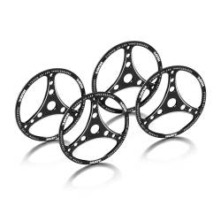 RUEDA SET-UP DE ALUMINIO PARA 1/8 GT (4) - HUDY - 109672