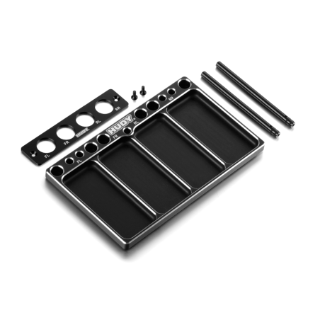 BANDEJA DIFERENCIALES Y AMORTIGUADORES 1/10 OFFROAD - HUDY - 109801