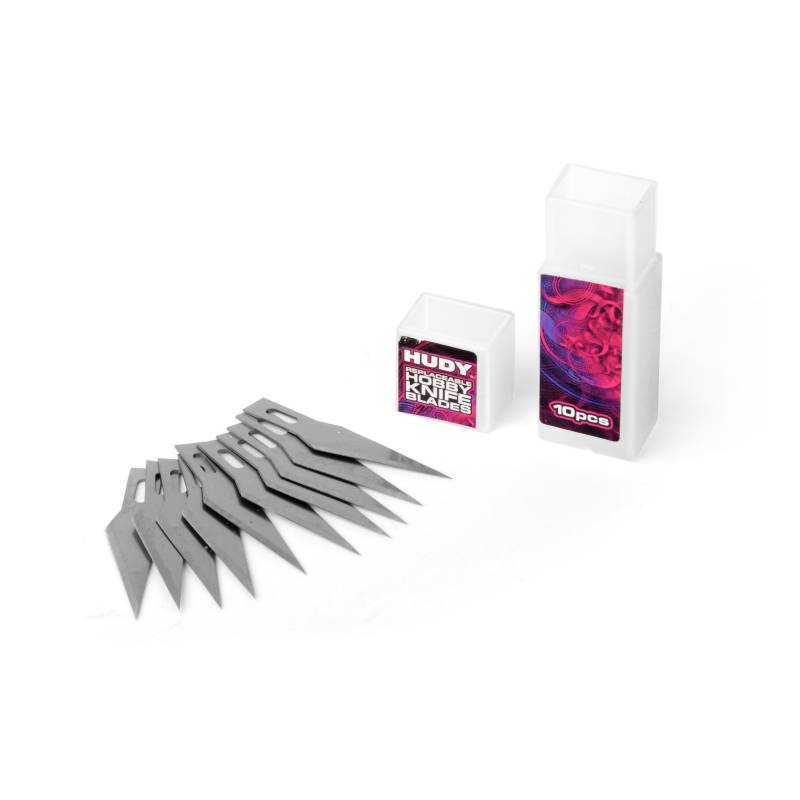 CUCHILLAS DE REPUESTO PARA CUTTER (10PCS) - HUDY - 188984 CUCHILLAS DE REPUESTO PARA CUTTER (10PCS) - HUDY - 188984