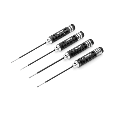 SET DE LLAVES DE BOLA - 4 PCS. - HUDY - 190130