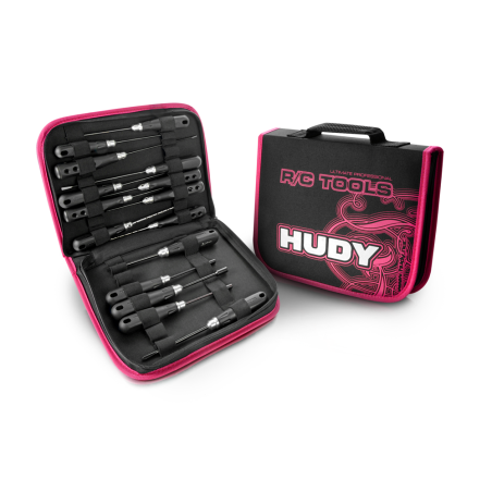 SET DE HERRAMIENTAS PT + BOLSA DE TRANSP. - UNIVERSAL - HUDY - 190006