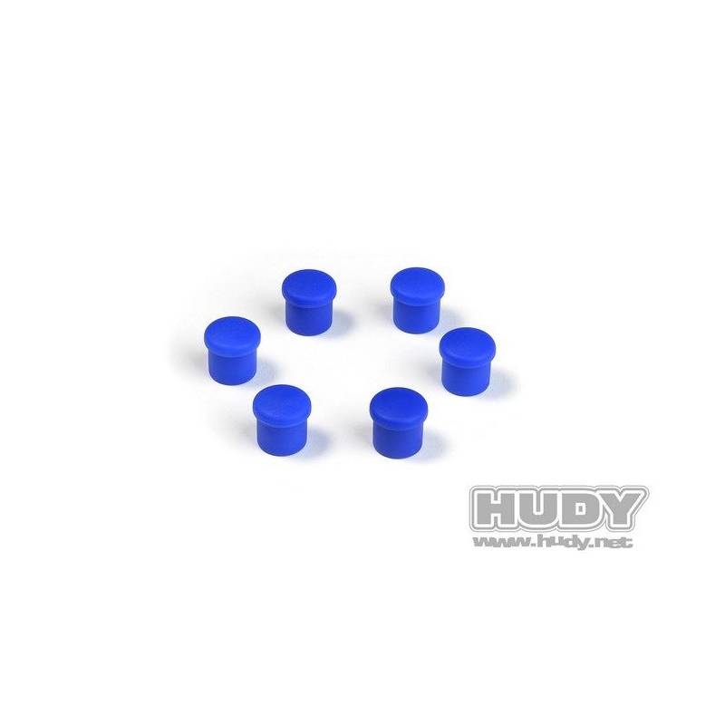 TAPA PARA MANGO DE 14MM - AZUL (6) - HUDY - 195054-B