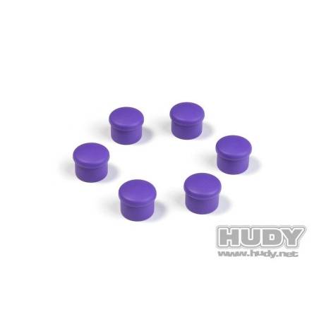 TAPA PARA MANGO DE 18MM - VIOLETA (6) - HUDY - 195058-V