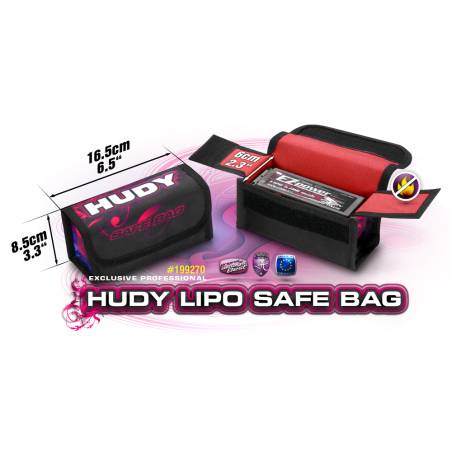 BOLSA DE SEGURIDAD LIPO - HUDY - 199270