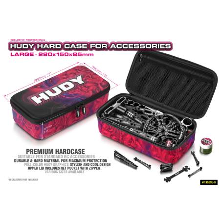 ESTUCHE DURO 280x150x85MM - HUDY - 199295-H