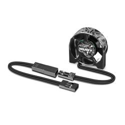 VENTILADOR RC DE ALU 30MM - MONTAJE INF 2 ORIFICIOS - HUDY - 293100
