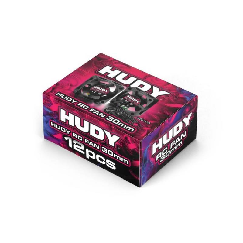 HUDY BRUSHLESS RC FAN 40MM - SET OF 12PCS - 293111XL - HUDY HUDY BRUSHLESS RC FAN 40MM - SET OF 12PCS - 293111XL - HUDY