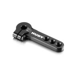 HORN DIRECCION ALU - HITEC - 3 AGUJEROS M3 - 24T - HUDY - 293408