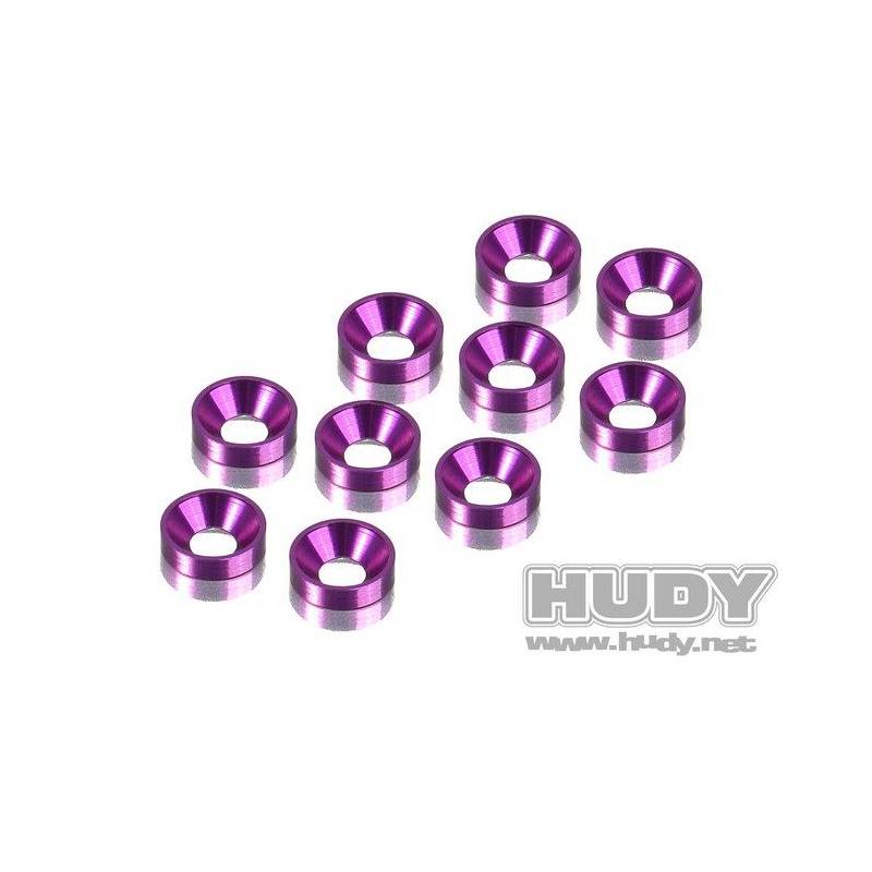 ARANDELA ALU AVELLANADA - VIOLETA (10) - HUDY - 296510-V ARANDELA ALU AVELLANADA - VIOLETA (10) - HUDY - 296510-V