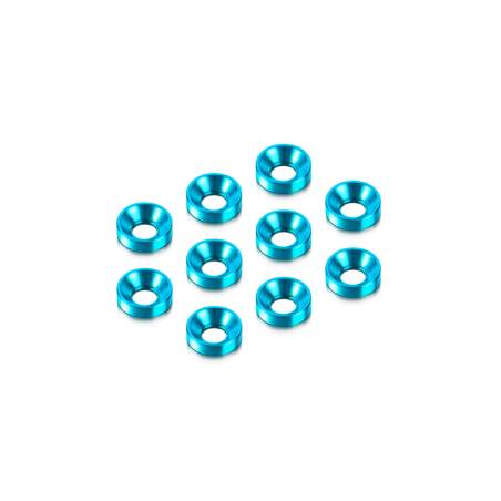 ARANDELA ALU AVELLANADA - AZUL (10) - HUDY - 296510-B